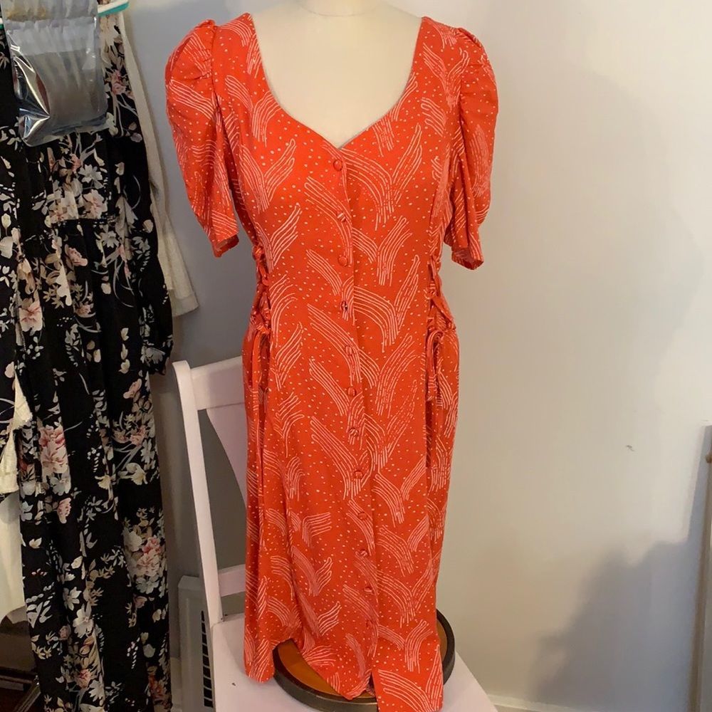 Retro Summer Dress Size L